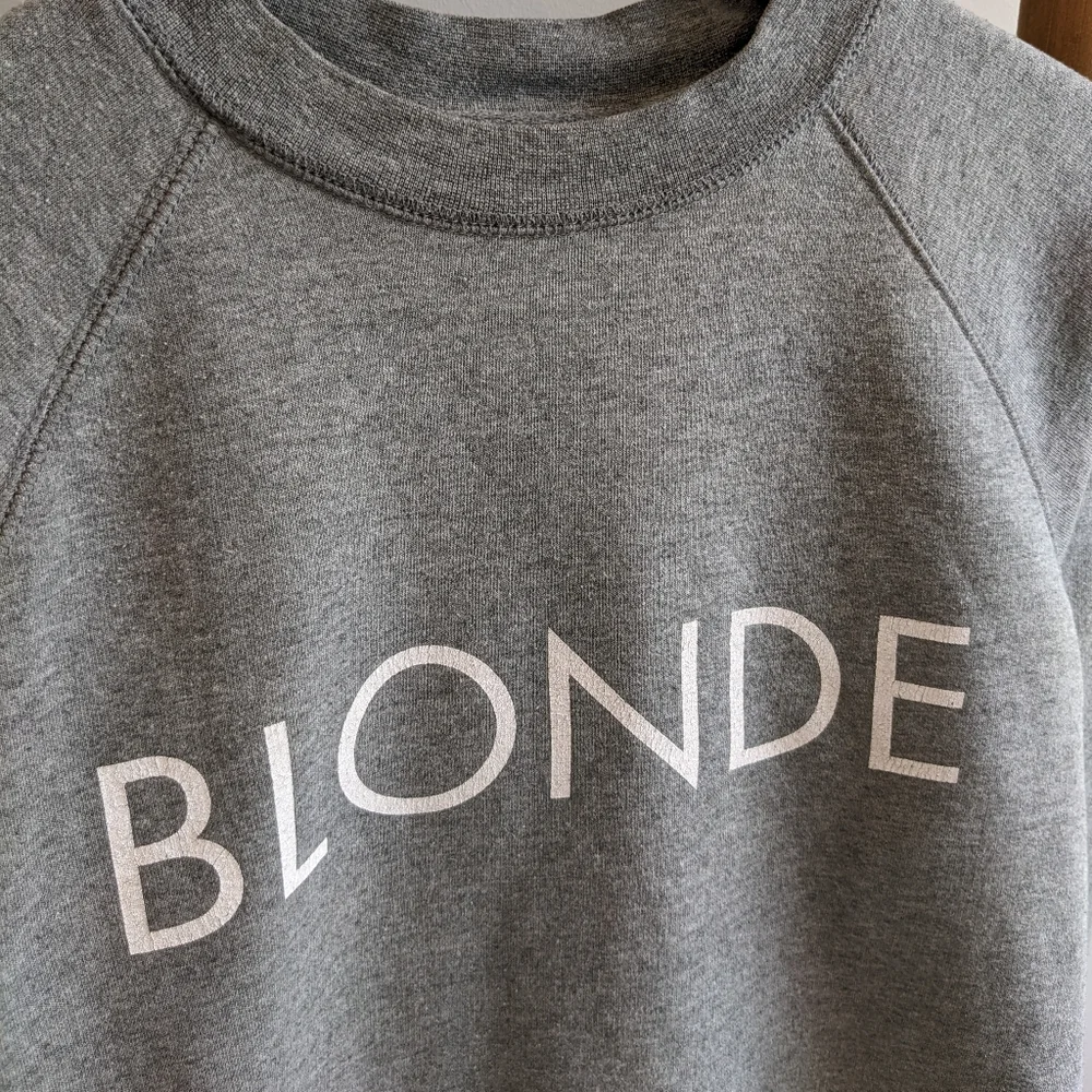 Brunette The Label Blonde Crewneck Sweater - Picture 8 of 10